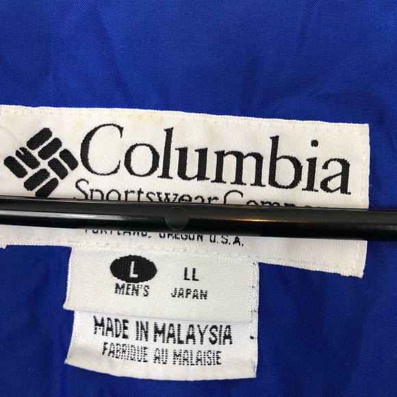 Vintage Columbia Ascent Waterproof Shell Jacket Sz L - Picture 7 of 14